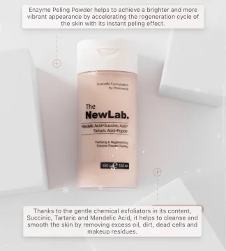 Purifying and Regenerating Enzyme Powder Peeling 100g --Mandelic Acid + Succinic Acid + Tartaric Acid + Papain) second